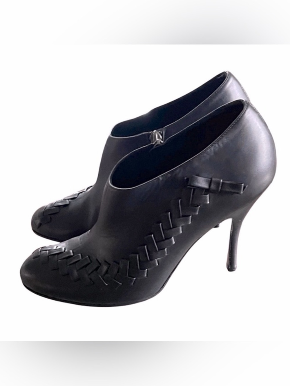 Salvatore Ferragamo Black Booties Shoes OFFERS WELCOME!